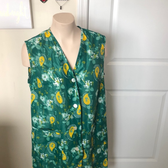 Vintage paisley dress - Picture 2 of 8